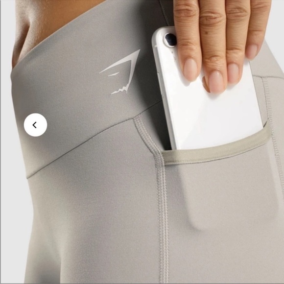 Muted gray sheer Gymshark leggings size small - Picture 4 of 8